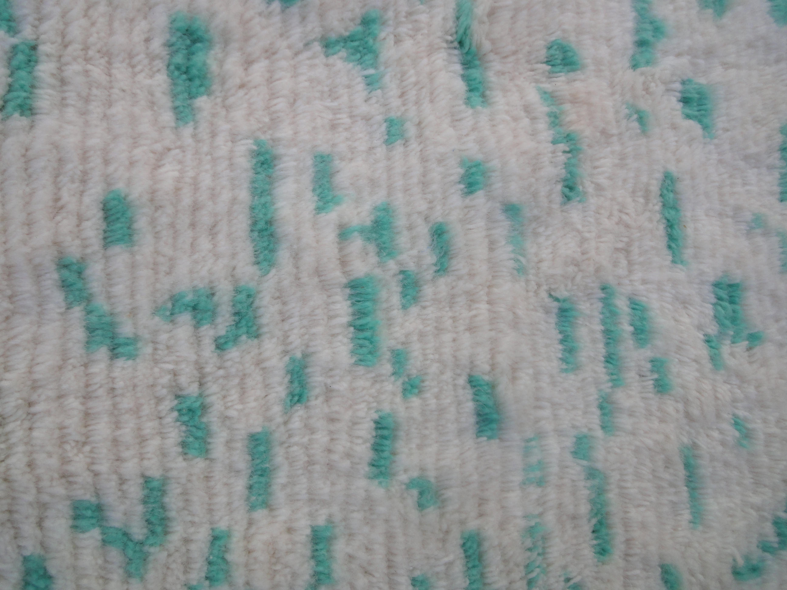 Moroccan beni ourain vintage carpet 260 x 152 cm