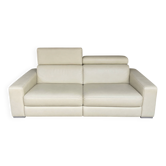 Canapé Rochebobois cuir Ivoire