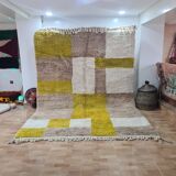 Handmade wool Berber rug 300X200 cm