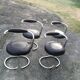 Lot of 4 Cobra chairs by Giotto Stppino