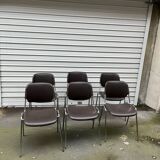 Set of 6 vintage chairs by Helmut Starke, Multi-Set model