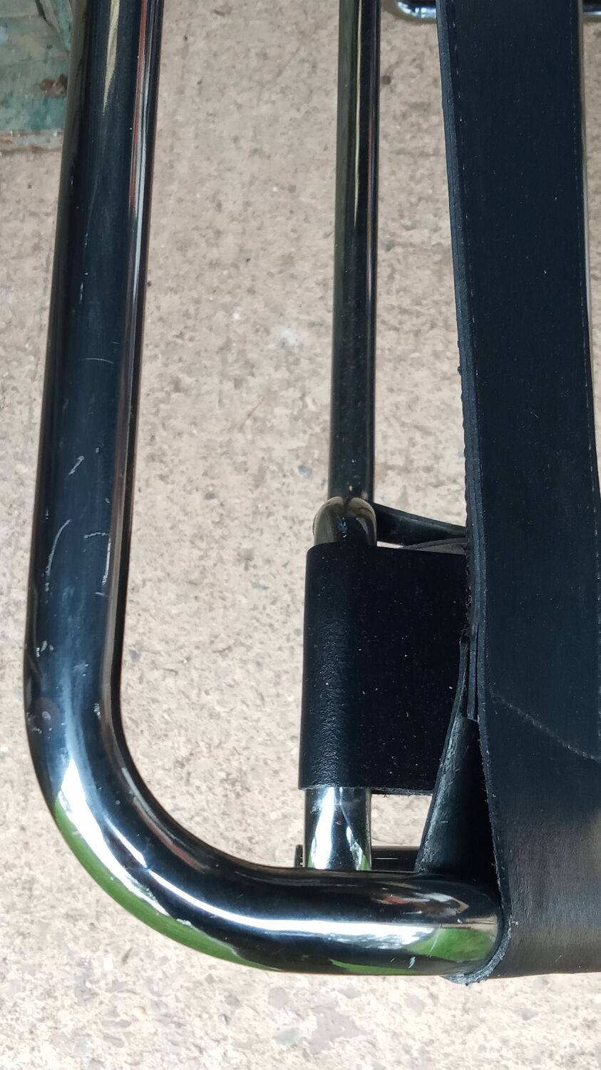 Pair of Wassily armchairs by Marcel Breuer