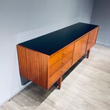 Enfilade avec tiroirs et étagères vintage 60