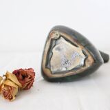 Cruche en céramique, forme cubique, vintage