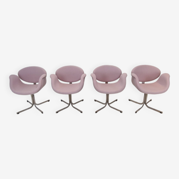 Suite de 4 Fauteuils Petites Tulipes par Pierre Paulin pour Artifort