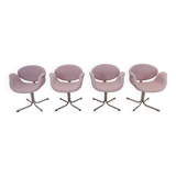 Set of 4 Little Tulip Armchairs by Pierre Paulin for Artifort