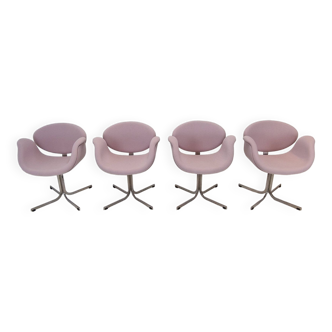 Set of 4 Little Tulip Armchairs by Pierre Paulin for Artifort