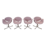 Set of 4 Little Tulip Armchairs by Pierre Paulin for Artifort