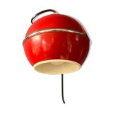 Red space-age eyeball wall lamp