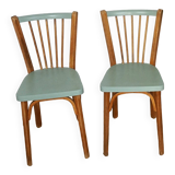 Pair of Baumann chairs revamped