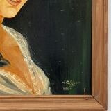 Oil Portrait on panel from 1964