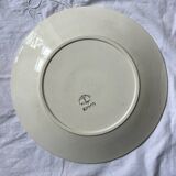 Set de 4 assiettes Badonviller, modèle Kioto