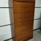 50s-60s double curtain filing cabinet in oak