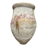 Ancient terracotta pottery jar