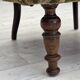 1950s, Danish armchair, green furniture velour, ash wood legs.