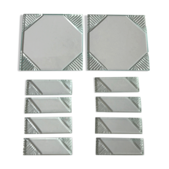 Knife holders and bottle mats