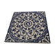 Dessous de plat carreau de faience de Gien couleur bleu