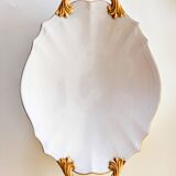 Grand plat ovale Lenox or 24 carats L42cm