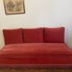 Vintage velvet daybed bench