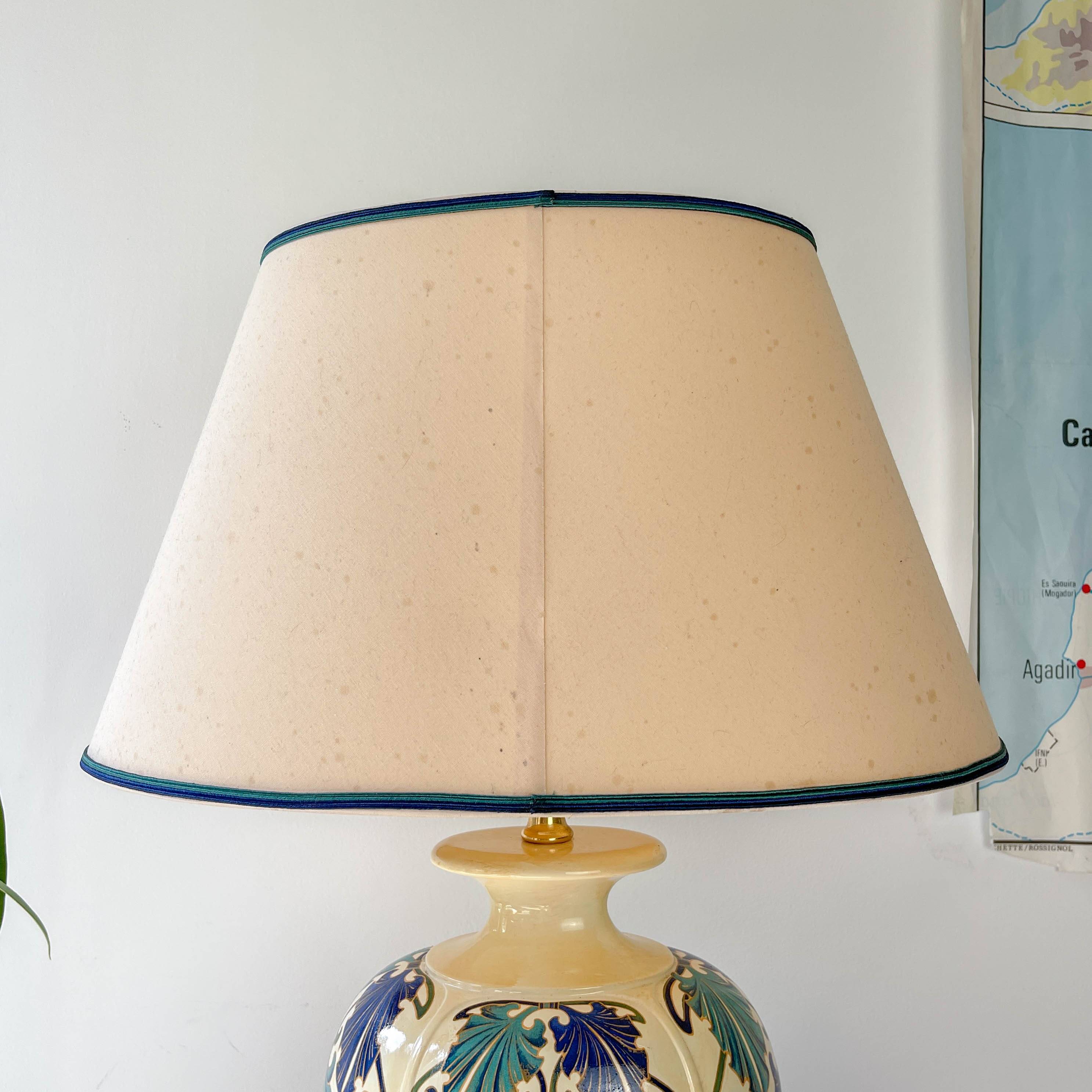 Vintage ceramic lamp Viva Villa – Nemesis model – Made in Italy 1980