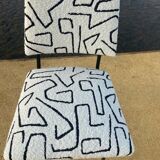 Paire de chaises vintage restaurées