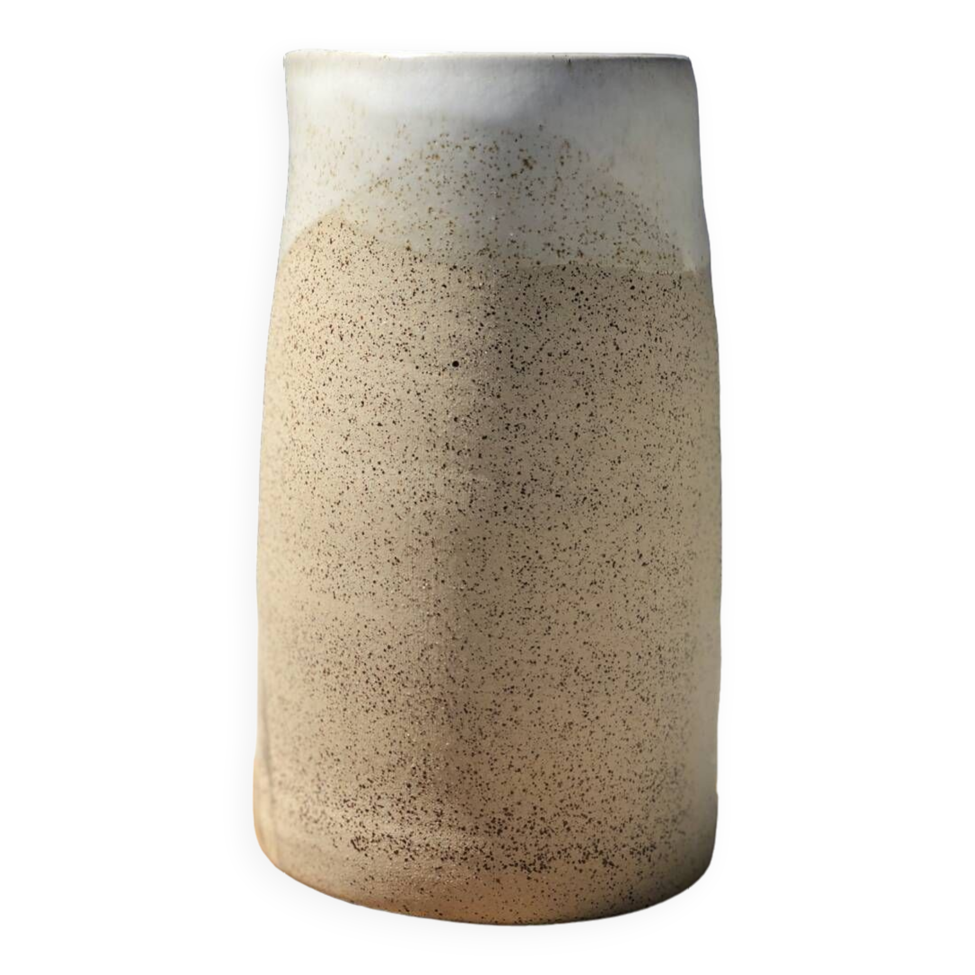 Large ceramic stoneware pitcher