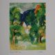Paul Collomb: Path in Summer, original signed lithograph.