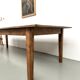 Very large farmhouse table in solid oak.