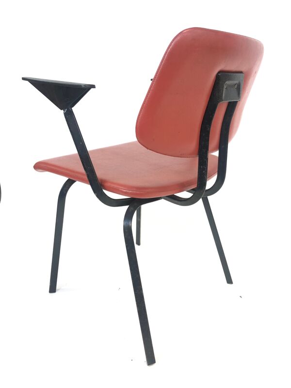 Chaise vintage Friso Kramer design 1960 Pays-Bas Design