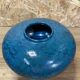 Vase ball earthenware Saint-Clement, France, art deco era