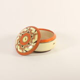 Art deco ceramic bonbonnière by BIHL Czechoslovakia, 1920s.