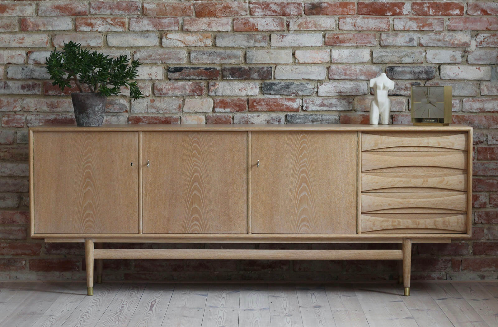 Sven Andersen Sideboard in Oak, Scandinavian Modern, 1950s