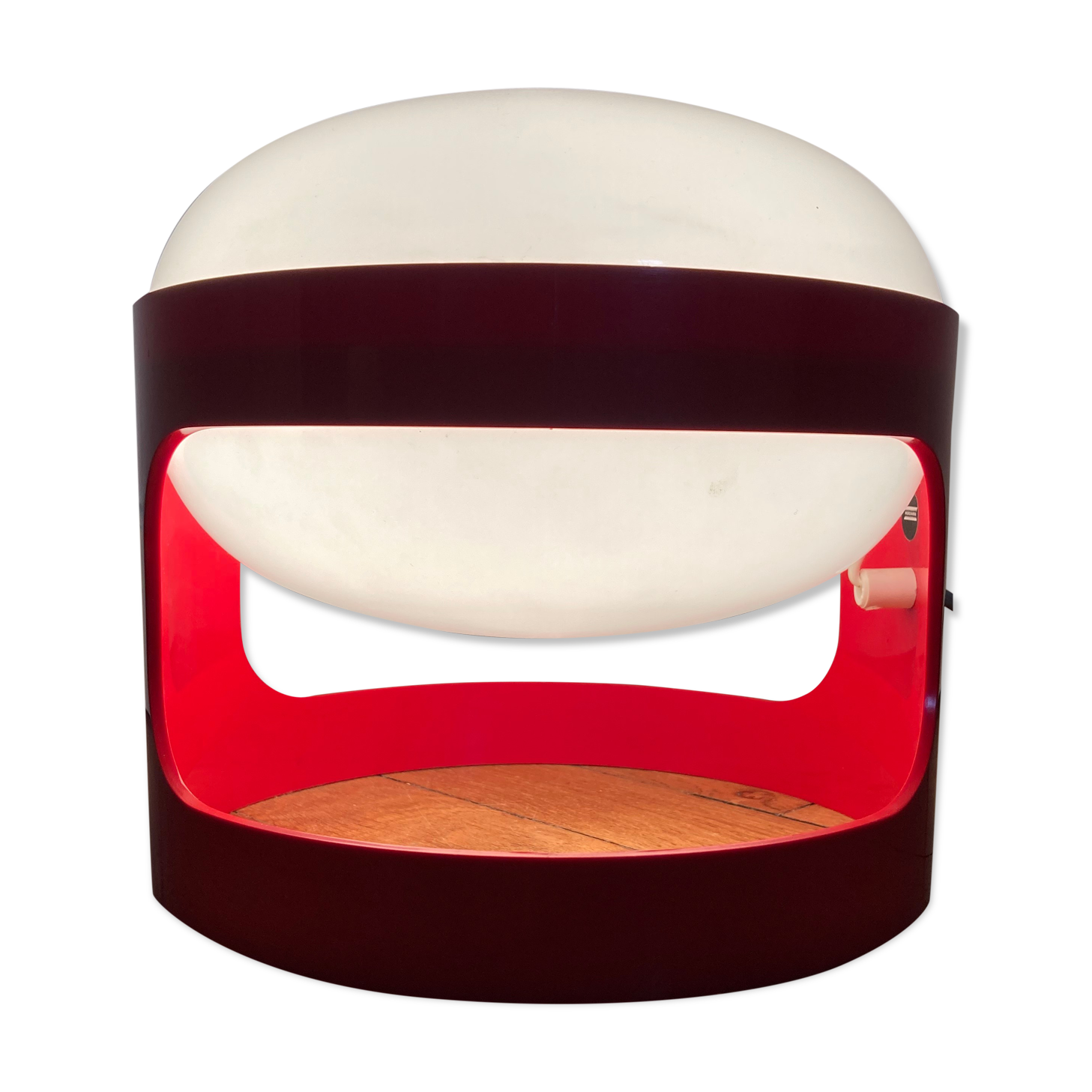 Table lamp KD27 design Joe Colombo published by Kartell, distributed by Husqvarna