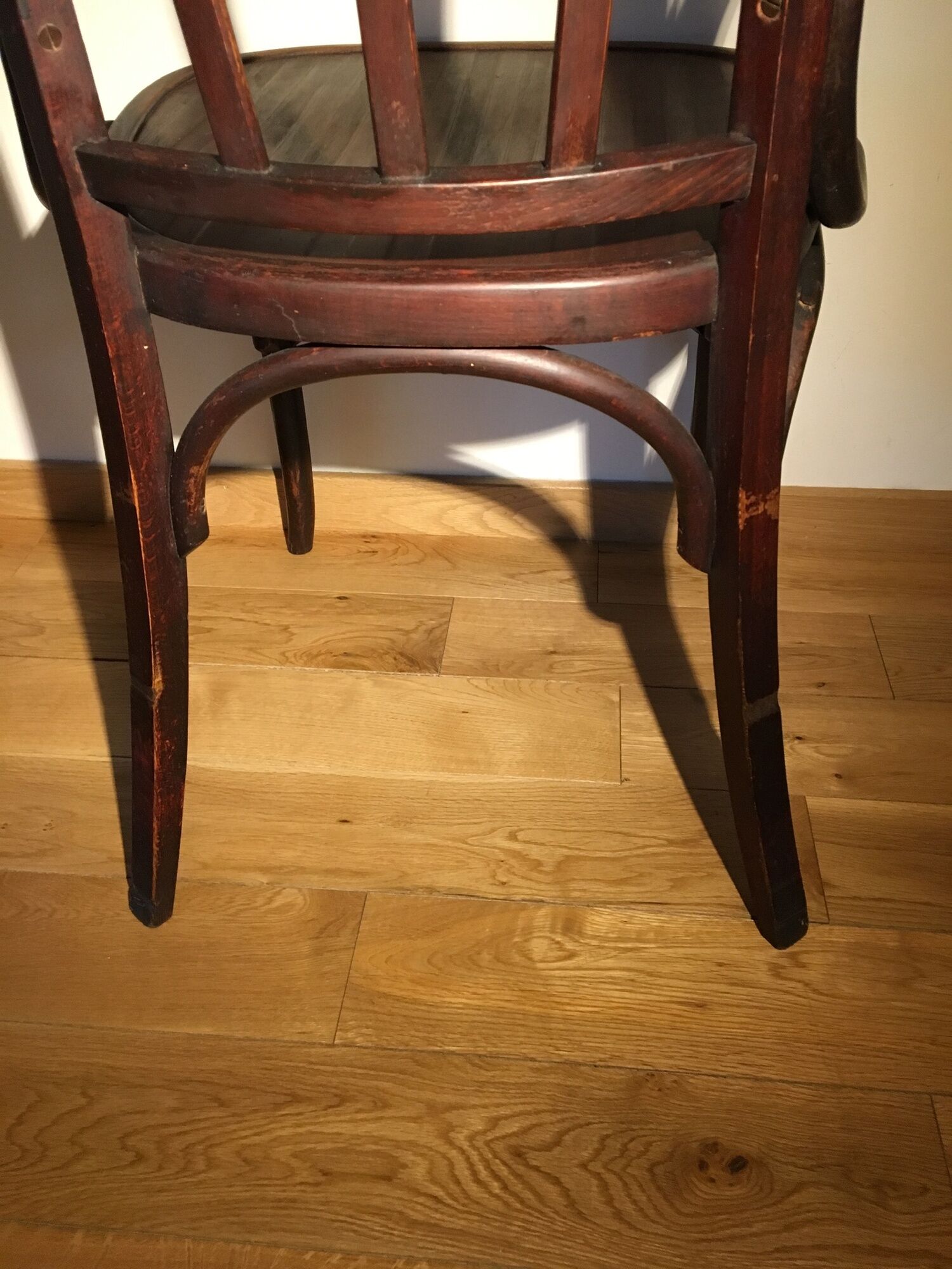 Armchair of workshop stamped Walter Baumann n * 22 - 1930