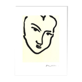 Matisse after Nadia with a pointed chin 1994 Lithograph on strong paper