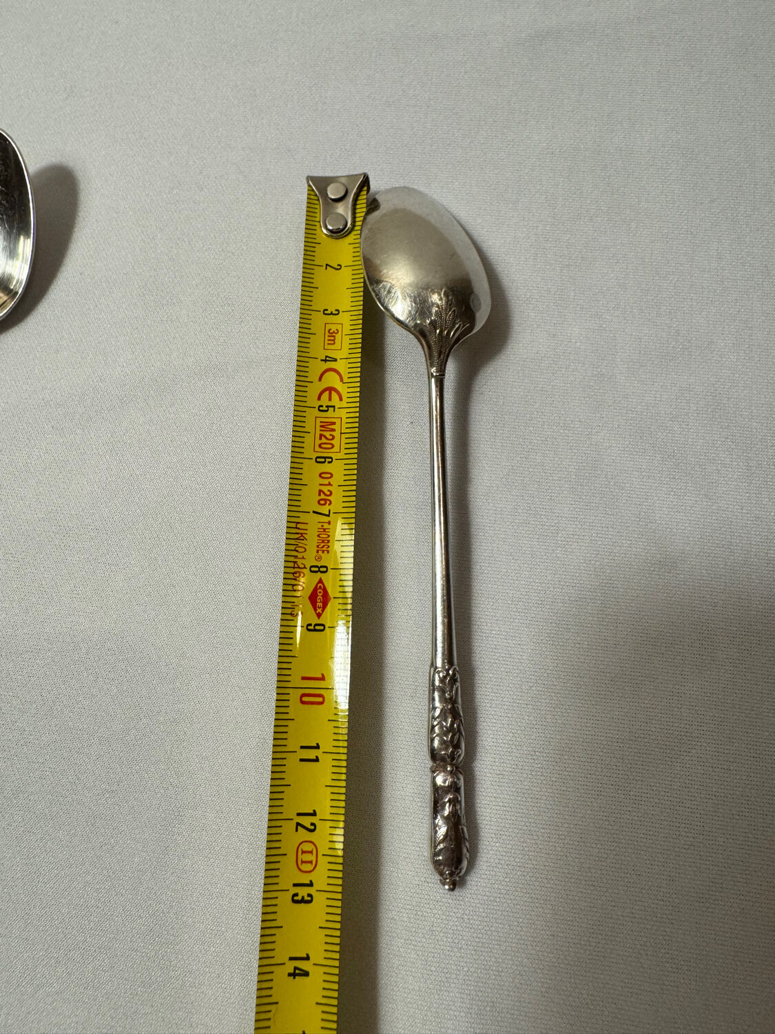Set of 10 small Boulenger spoons in silver-plated metal