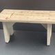 Small bench of lace maker of artisanal manufacture decoration year 70"