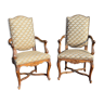 Paire de fauteuils de style régence XIX eme siècle