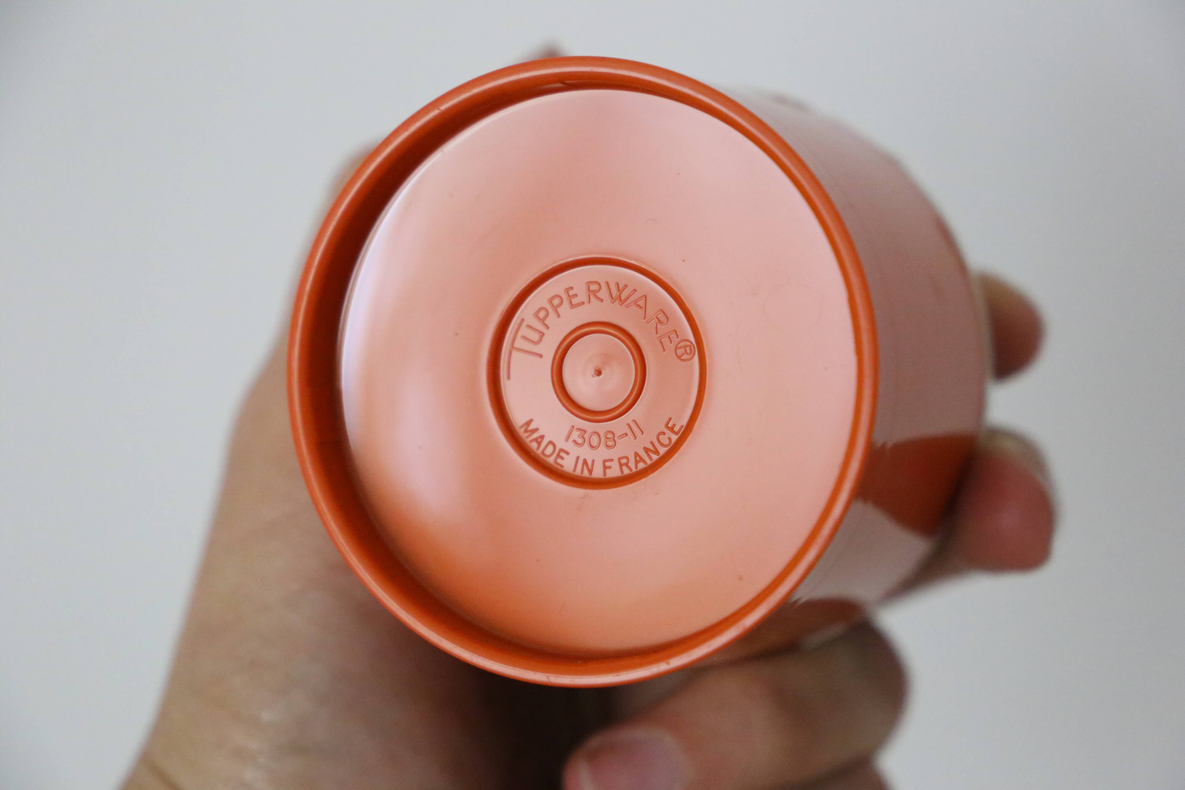 Set of salt and pepper, Tupperware, vintage