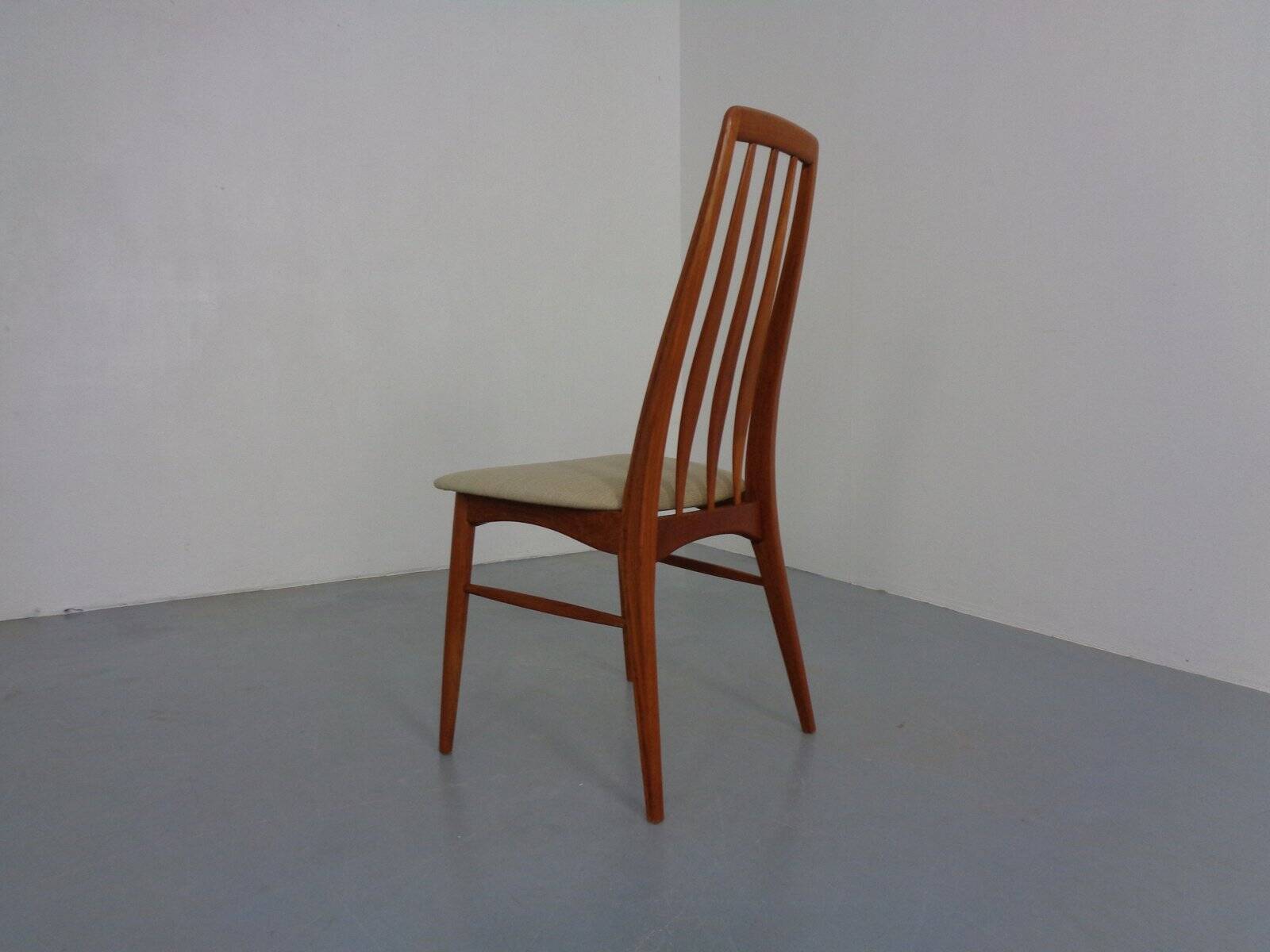 Danish Eva Teak Dining Chair by Niels Koefoed for Koefoeds Hornslet Møbelfabrik, 1960s