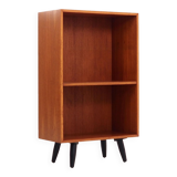 Teak bookcase, Scandinavian design 1970s