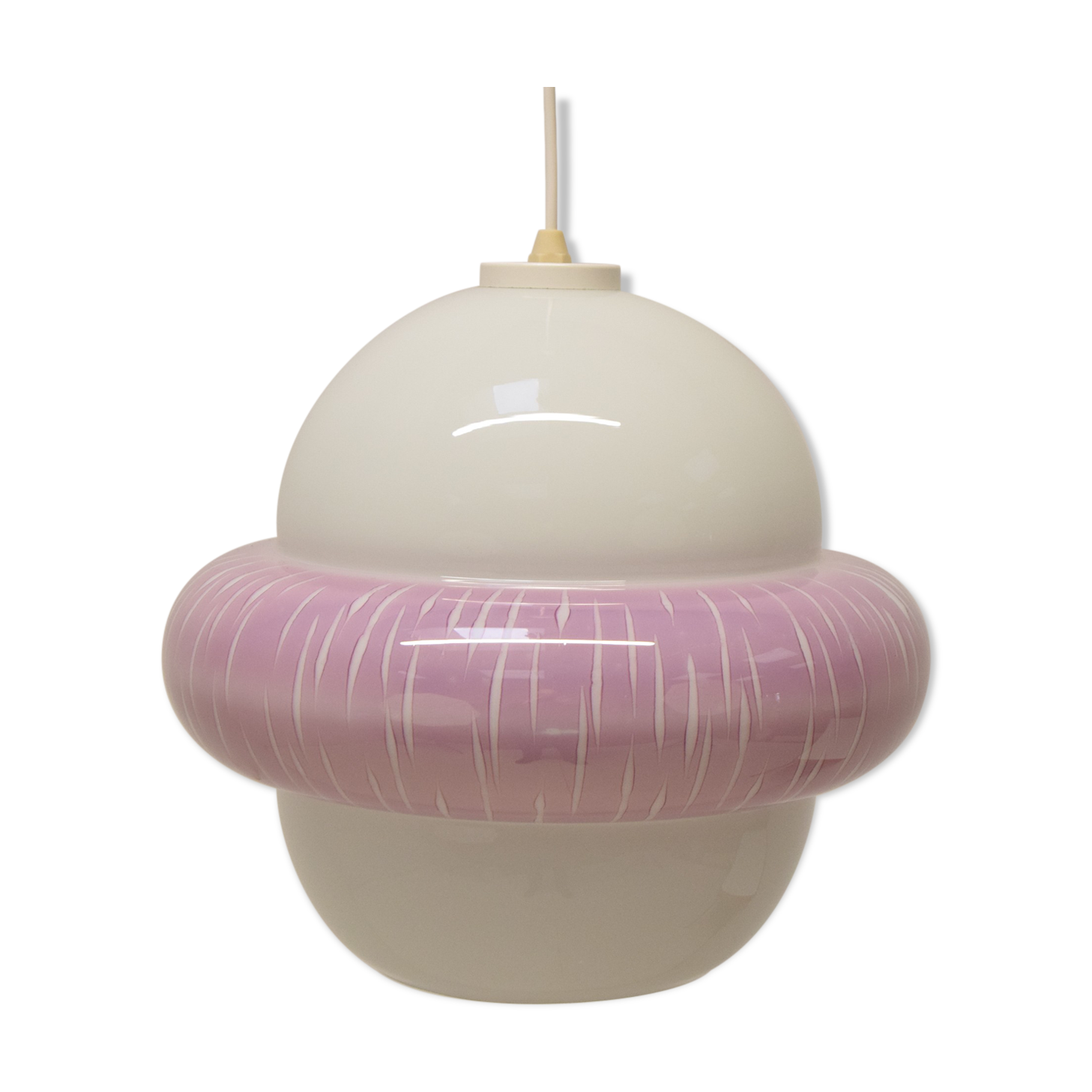 Mid-century glass pendant,1960's