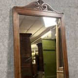 Art Nouveau period oak mirror circa 1900