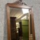 Miroir époque Art Nouveau en chêne vers 1900
