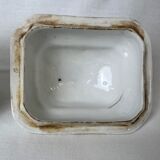 Sucrier en porcelaine à couvercle
