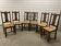 Beautiful straw-seated Breton chairs