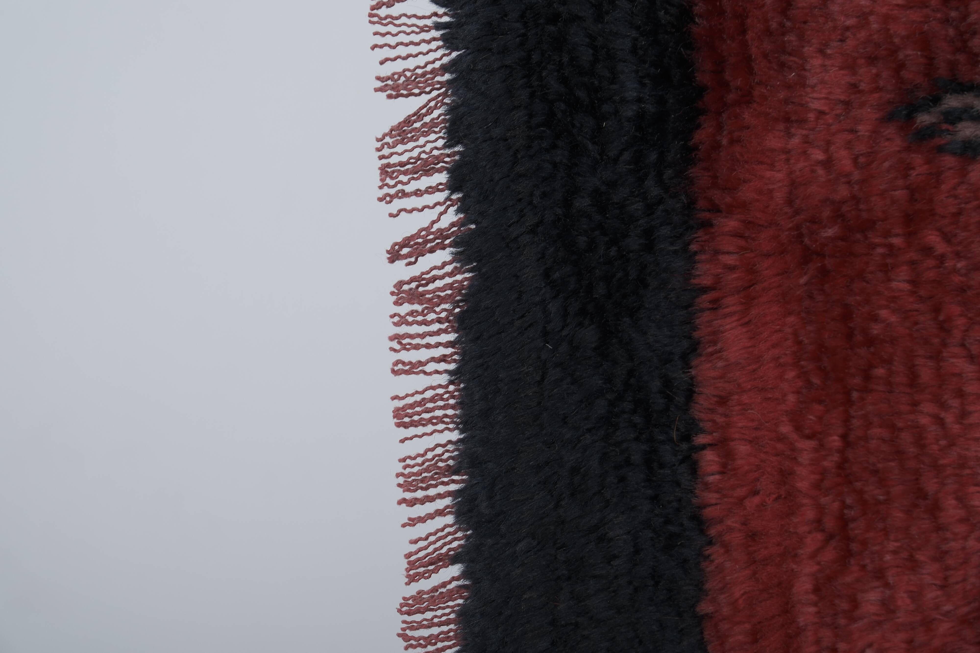 Vintage Turkish Oushak Rug Handwoven 108x163 cm