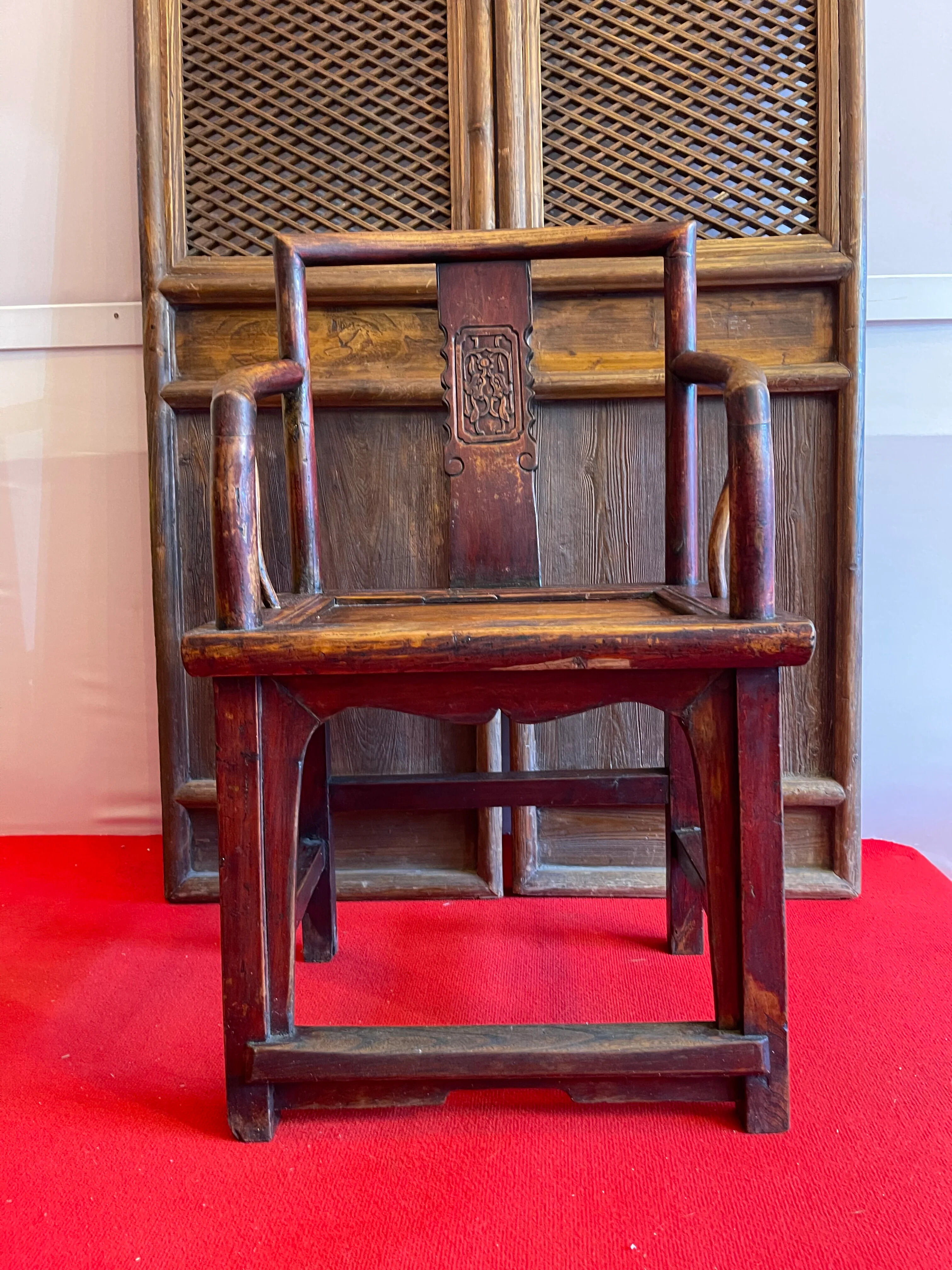 Antique Chinese armchair