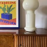Space Age rare monumental Murano glass table lamp, Vistosi, 1960s