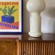 Space Age rare monumental Murano glass table lamp, Vistosi, 1960s